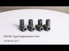 Custom size Rohs ISO9001 EMI NiZn Ferrite Sleeve Core