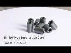 NiZn MnZn ferrite material Size 19*28.5*12.7 EMI NiZn hot sale sleeve ferrite tube cores