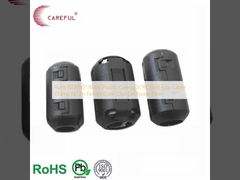 Rohs ISO9001 Black Plastic Casing SCRC130B Emi Cable Clamp Ni-Zn Ferrite Core Clip-On Noise Filter